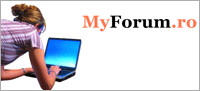 Pagina de start a forumului romaniancomunity.MyForum.ro